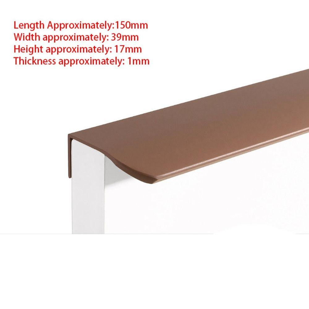 Hidden Invisible Door Handle Furniture Drawer Pulls Handle New Door Knobs Cupboard