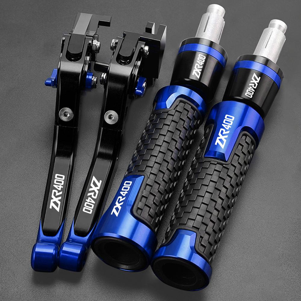 For KAWASAKI ZXR400 ZXR 400 ALL YEARS  2022 Motorcycle Accessories Adjustable Brake Clutch Lever Handle Bar Hand Grips