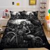 Beauty Skull Printed Home Textiles Single Size Polyester Duvet Covers Man High Ranking Bedroom Decor