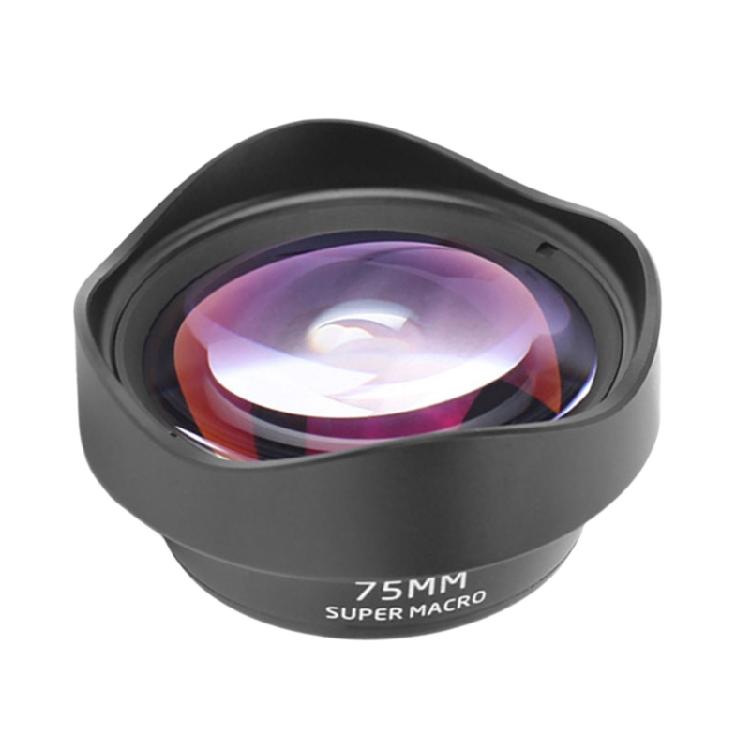

Portable Smartphones Clip-on Macro Lens 75mm External Lens 10X Magnification Enhances Photography Effect Lightweight 1
