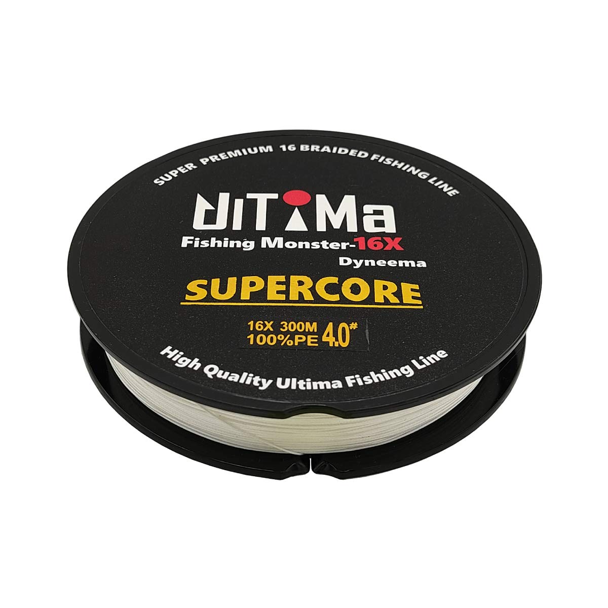 

UlTiMa Ultima PE Line 16X 300м ul200002a04n0 16-жильный FishingMonster SuperCore / (Белый / Нет. 4) белый