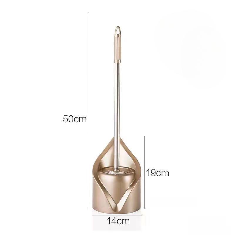 Bathroom Stainless Steel Toilet Brush Long Handle Toilet Brush Toilet Brush Cleaning Brush Set
