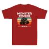 Monster Trucks Are My Jam Vintage Retro Engine Turbo Racing Funny Unisexs TShirt