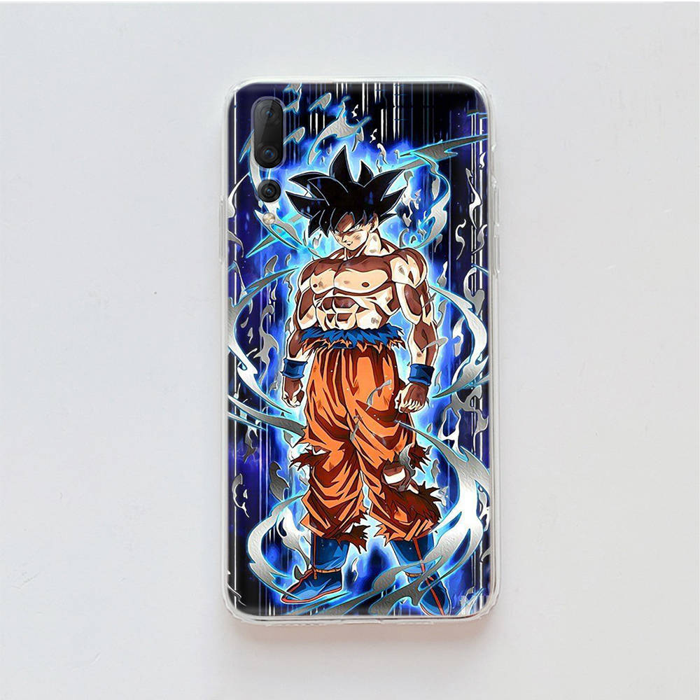 Transparent Case for Samsung A04 A14 A23 M33 M53 Realme 10 9 C35 C55 VIVO X80 Infinix Hot 30 Note 11 Tecno Spark 8P Pro W-86 Dragon Ball Super