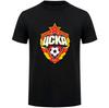 CSKA Moscow Football Crest Black T-Shirt