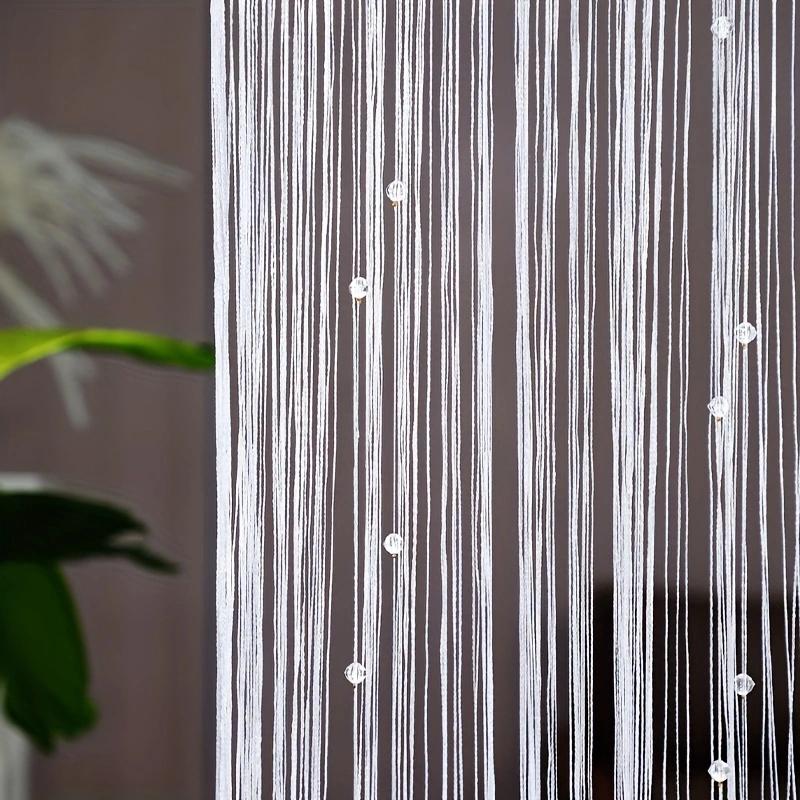 Beaded Curtain Door String Curtains for Doorway Tassels Beads Hanging Fringe Hippie Room Divider Window Hallway Entrance Bedroom