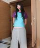 Kikoji And Tough Midi Pants Gray