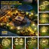 LED Solar Firework Lights Garden Decoration Fairy Lamps Waterproof Outdoor Firefly Bee Lawn Lamp Patio Landscape Yard Light