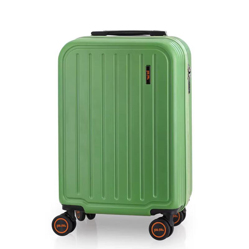 Folli Follie Fashion Lightweight Striped Luggage 20-inch