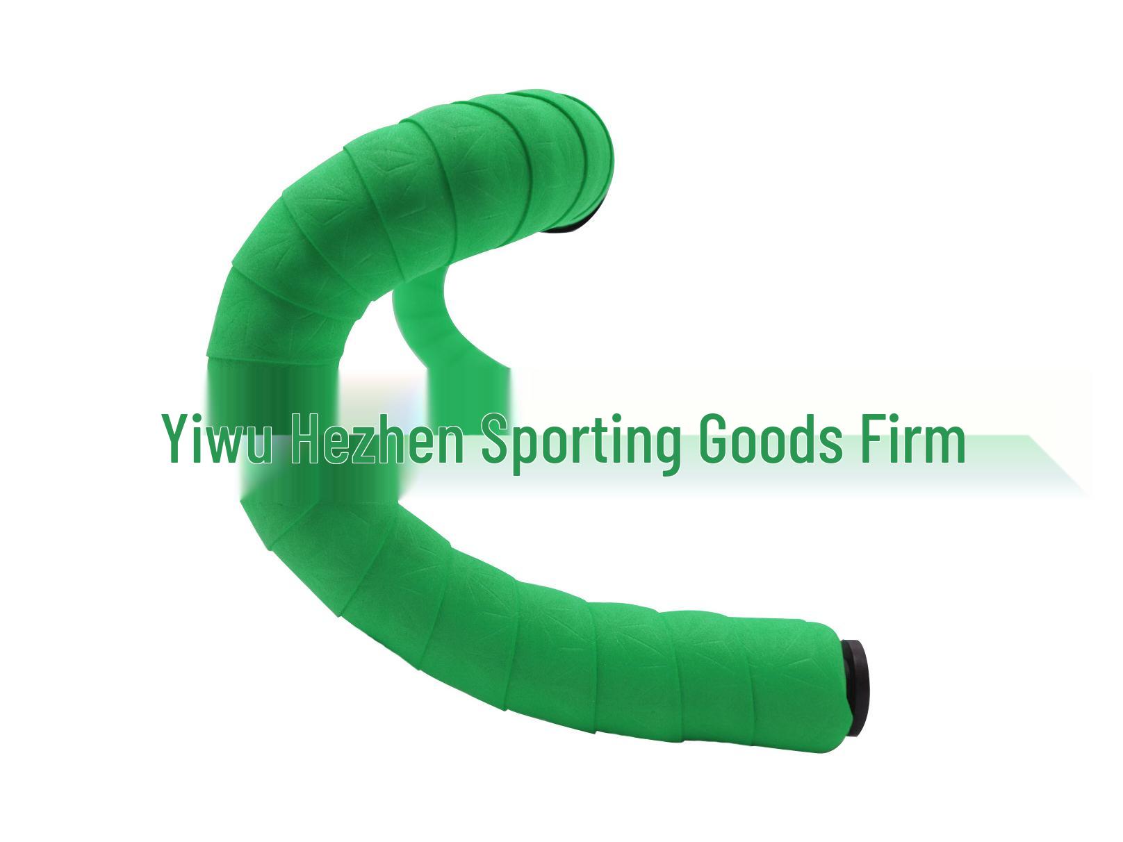 

Non-Slip Black Road Bike Handlebar Tape - Curved Bullhorn Design