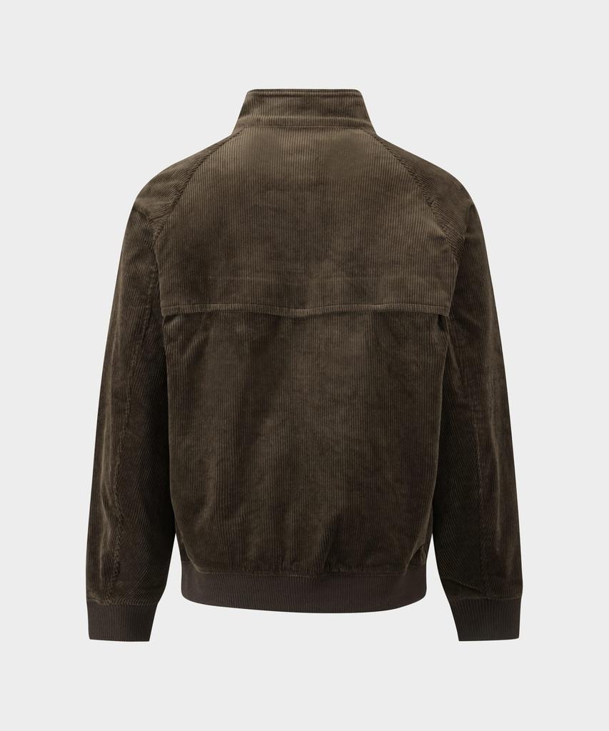 Brooks Brothers Corduroy Harrington Jumper (Brown) (Bbotmbf302)