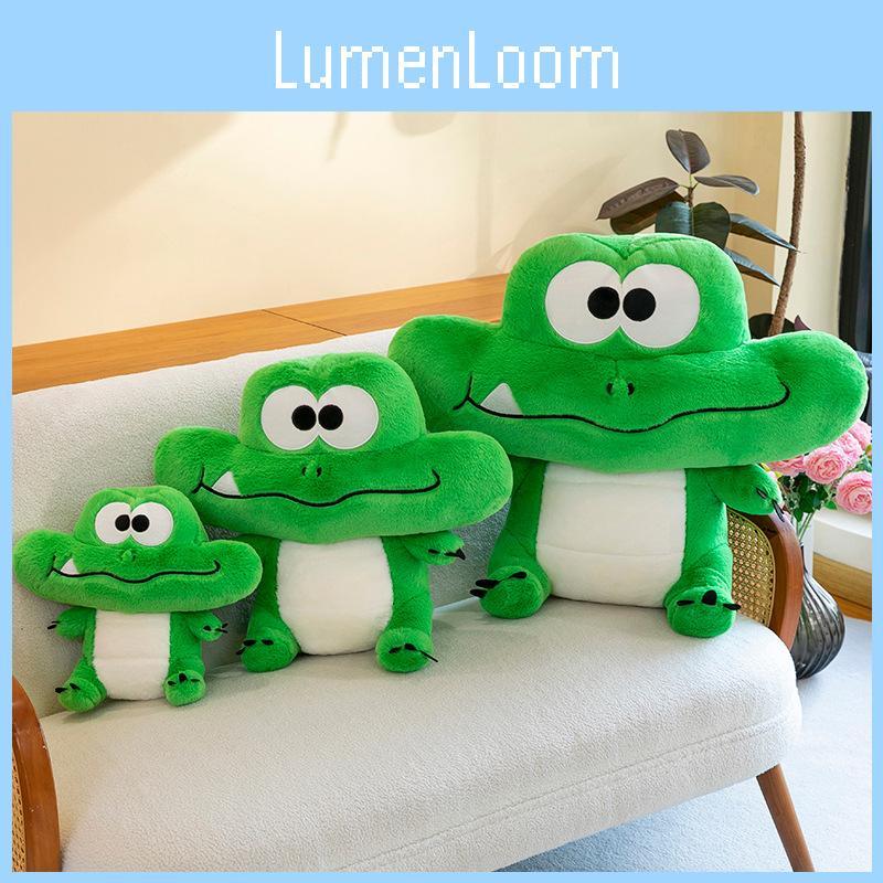 Cute Crocodile Plush Toy Animal Stuffed Doll Cartoon Decorations Gifts Kids