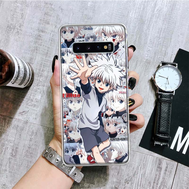 Hunter X Hunter Killua Phone Case For Samsung Galaxy S20 FE S10 Plus S21 S22 Ultra S10E S9 S8 S7 Edge J4 + Fundas Cover Coque