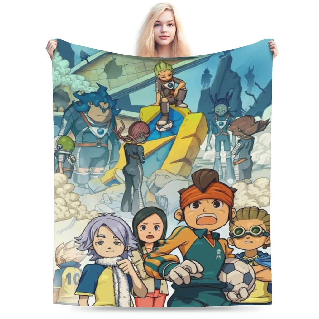 Stylish Inazuma Eleven: Victory Road Blanket Super Soft Flannel Comfortable Throw Blankets Machine Washable