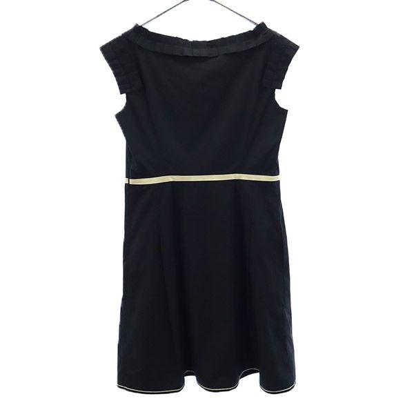 Unused TOCCA Made In Japan Frill No Sleeve One Piece 4 Black Women Used