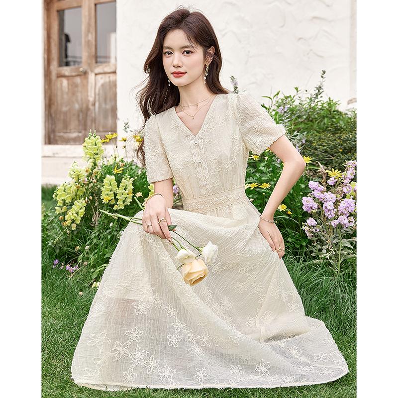 Design Sense Niche Fashion Temperament Slimming Dress for Petite Figures
