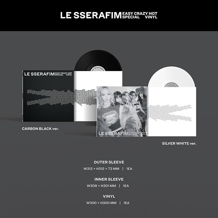 2nd Pre-order LE SSERAFIM EASY CRAZY HOT Special Vinyl