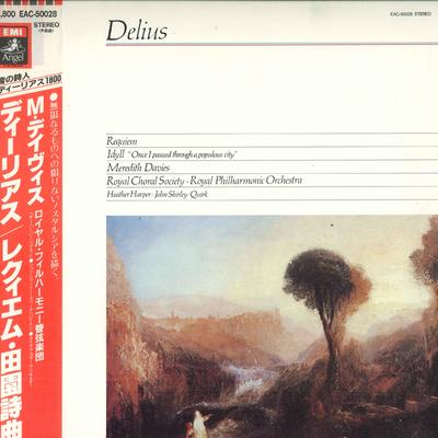 LP Record MEREDITH DAVIES ROYAL PHILHARMONIC  Delius Requiem Idyll Once I Passe EAC50028 ANGEL Japan Classical Used