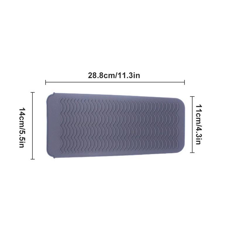 Insulation Silicone Heat Resistant Mat Storage Pouch Hair Straightener Bags