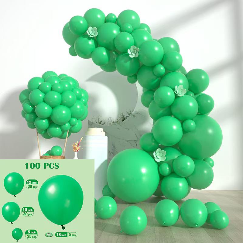 Conjunto de Balões Macarons Matte e Metálicos para Decorações de Festa de Aniversário Multicena
