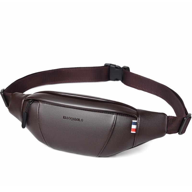 Leisure Bag Waist Bag Men's Diagonal Cross Men's Bag Multifunctional Chest Bag Men's Phone Bag Shoulder Bag