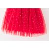 New Christmas Dress Stars Moon Strapless Dress Princess Mesh Shaggy Dress Children's Halter Dress Holiday Dress