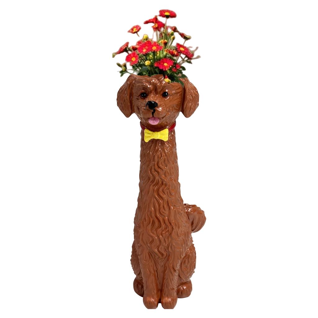 Handcrafted Quirky Animal Vase Modern Whimsical Resin Animal Flower Vase Ornament Decorative Vases for Home Decor