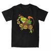 Frog Lucky Coins Shirt Accessories Men Women's Pure Vintage Tee Shirt Short Sleeve Clothing Unique