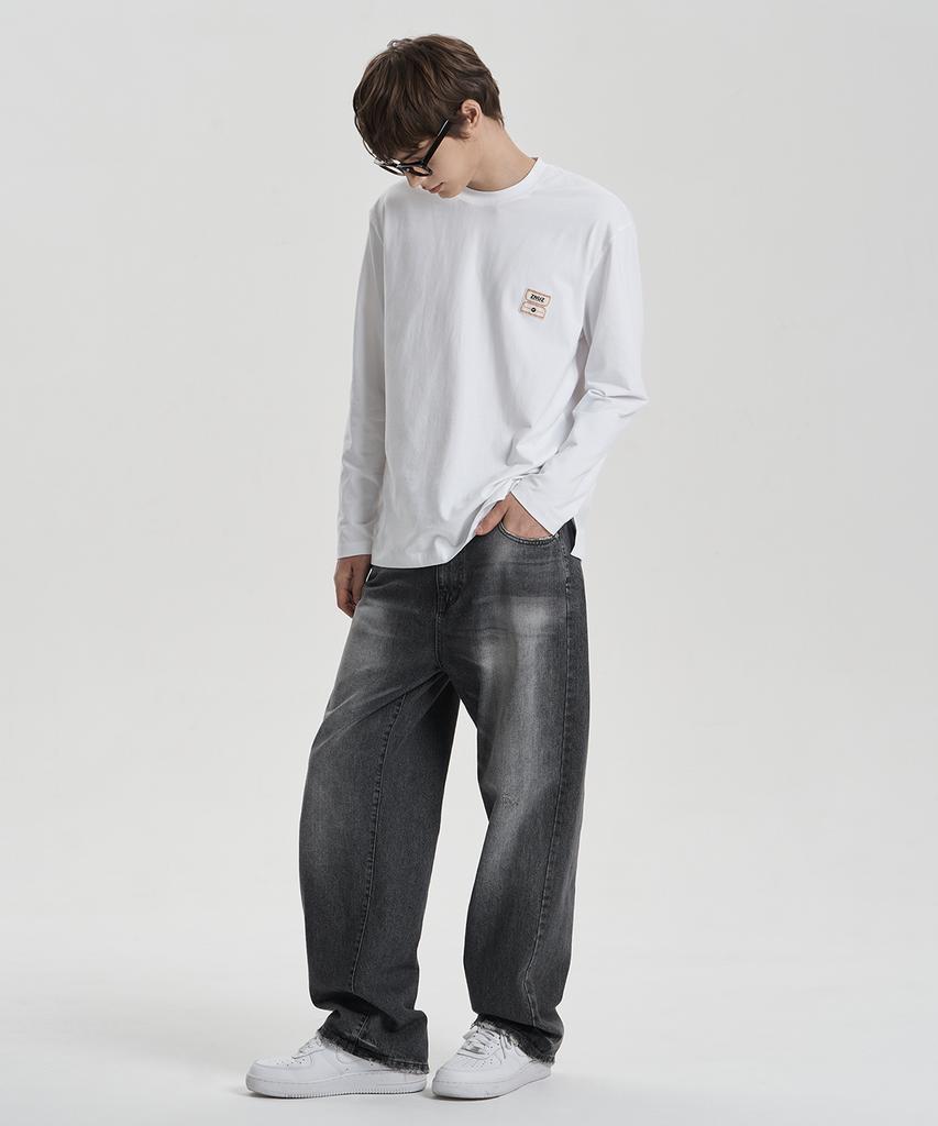 Jenyujeu Heritage Long Sleeve - White