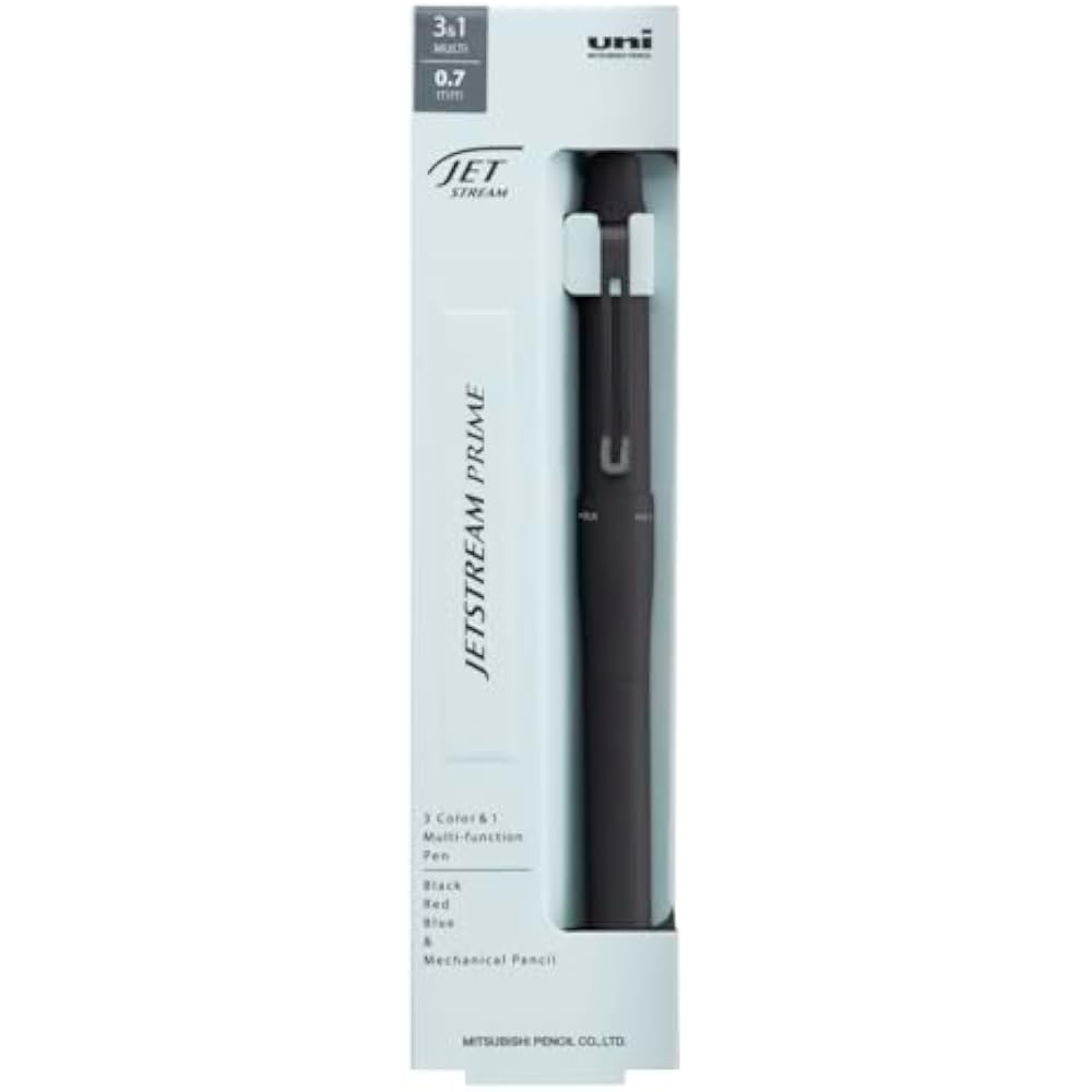 Mitsubishi Pencil Multifunction Pen Jetstream Prime 3 & 1 0.7 Black MSXE455007.24