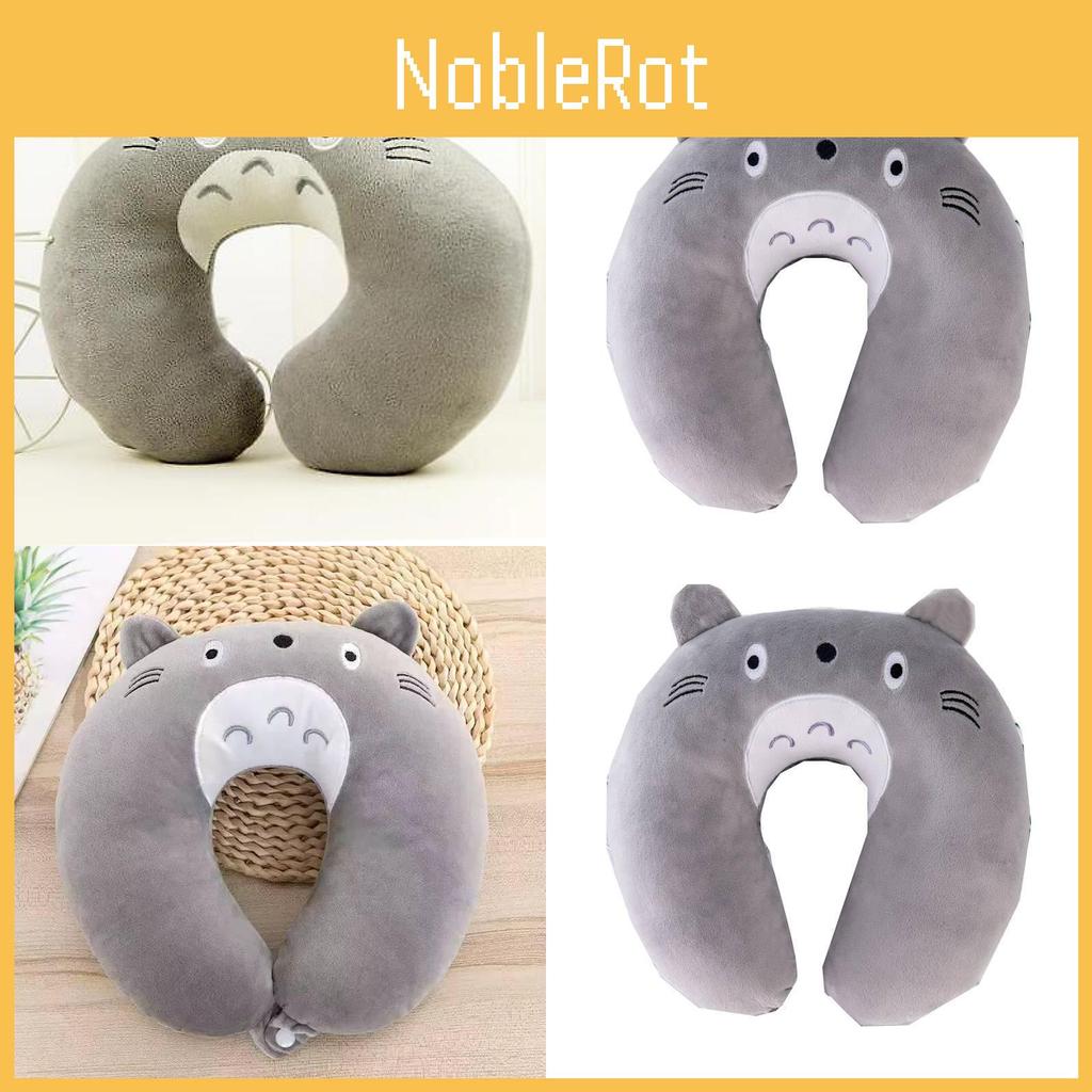 Cartoon Totoro U Shape Pillow For Office Rest Napping With Polyester Fiber Fill