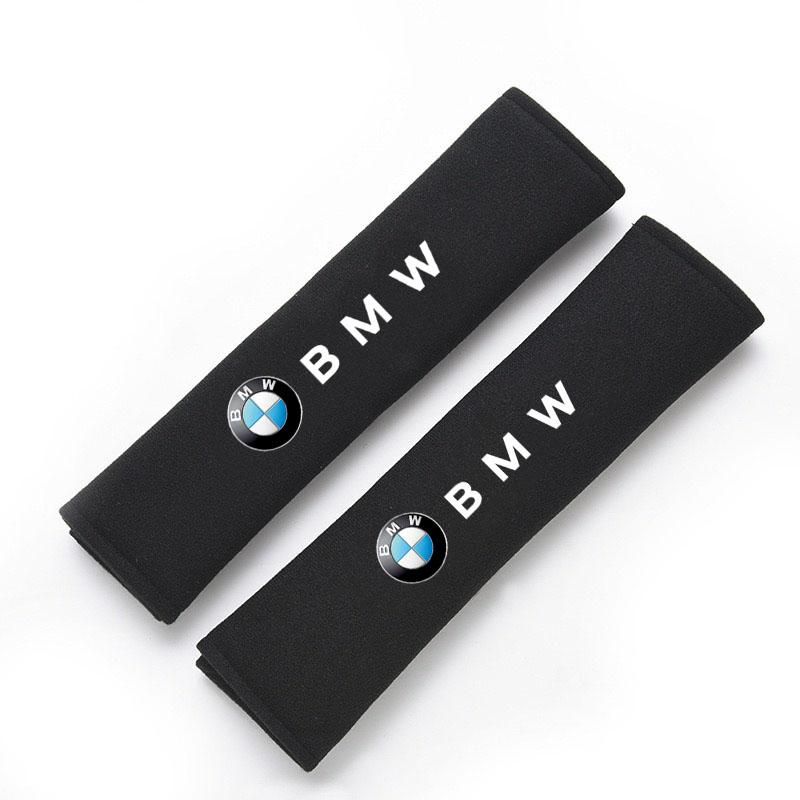 DLCP9 Car Seat Belt Shoulder Protector Cover Safety Belt Padding Pad For BMW M e46 e90 e60 f30 f10 e39 e36 g20 g30 f20 e87 Accessories