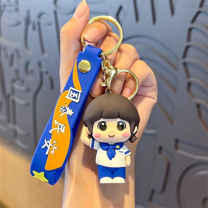 Набор брелоков с мультяшным мишкой