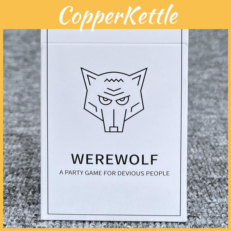 Werewolf Cards Interactive Party Game For Family And Friends Tabletop Fun