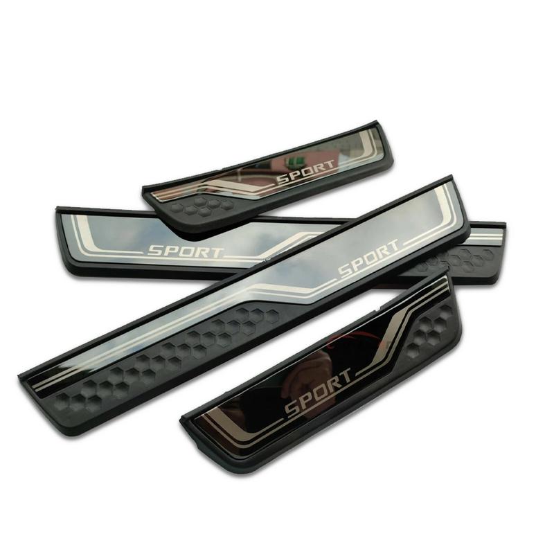 For Honda CR-V CRV Door Sill Plate Car Accessories Threshold Pedal Protection Cover Auto trim 2017 2018