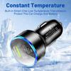 Digital Display Phone Charger 20w Car Charger Adapter Car Charger Car Supplies Type-c Cigarette Lighter Car Accessories