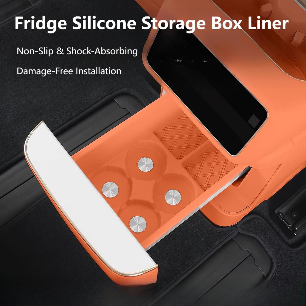 For Lynk&Co 900 2025-2026 Refrigerator Mat Silicone Cup Holder Interior Decor Accessories