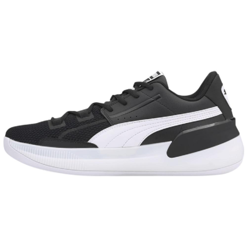 PUMA Clyde Hardwood Team  Black White  Men s 194454-02 EU 42.5