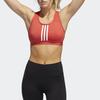 Adidas Contrast Three-Stripe Sports Bra Women Underwear Glory-Red FL2054