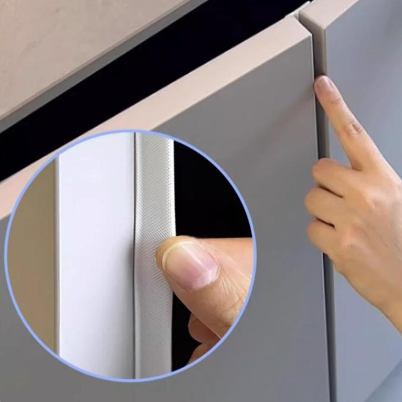 3 Meter Praktische Schranktür-Dichtungsleisten L-förmiges Design für Hohe Schalldämmung und Staubbeständigkeit