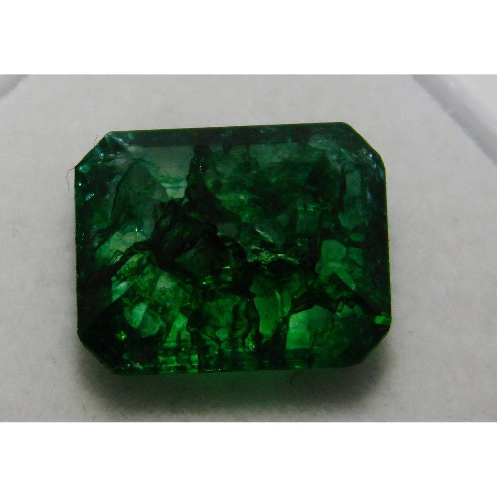 Natural Green Colombian Emerald 8.4ct Emerald Cut Certified Loose Gemstone