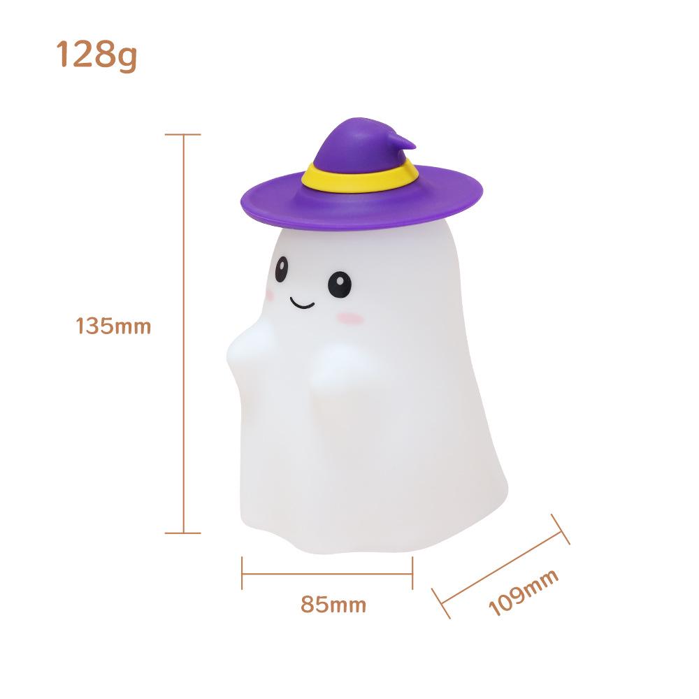 Multi-color USB Silicone Tap Light: Cartoon Kids' Night Light with Induction Sensor