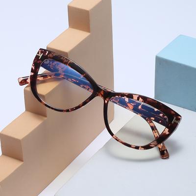 Anti-blue Light Glasses High Quality Cat Eye Eyewear Women Men Fashion Eyeglasses Blue Light Blocking Man Lady Computer Eyeglas