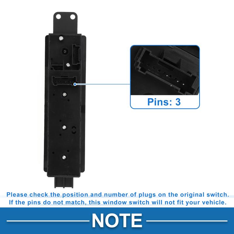 X Autohaux Window Control Switch for Mercedes-Benz Sprinter 1500 2500 3500 No.9065451913