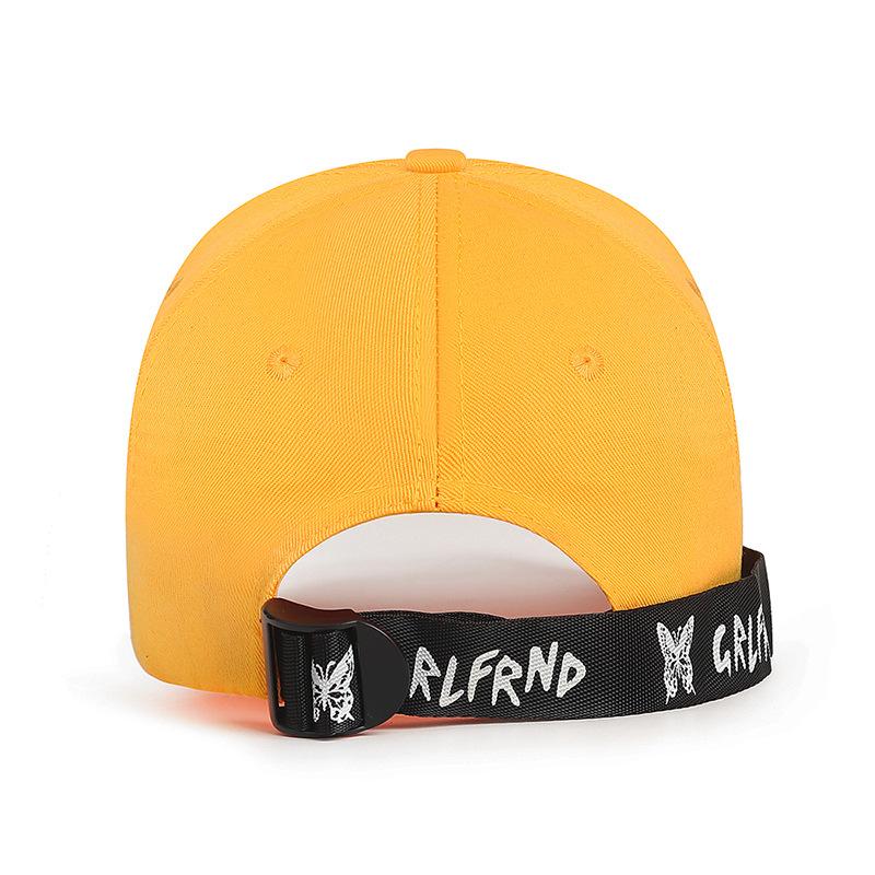 Embroidered Butterfly Sunshade Cap Spring Outing Youth Men Women Ribbon Baseball Cap Snapback Hat Sun Visor Hats Fishing Hat Peak Cap