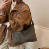 Casual Crossbody Bag, Single-shoulder Bag, Fashionable and Trendy, Large-capacity Commuter Underarm Bag