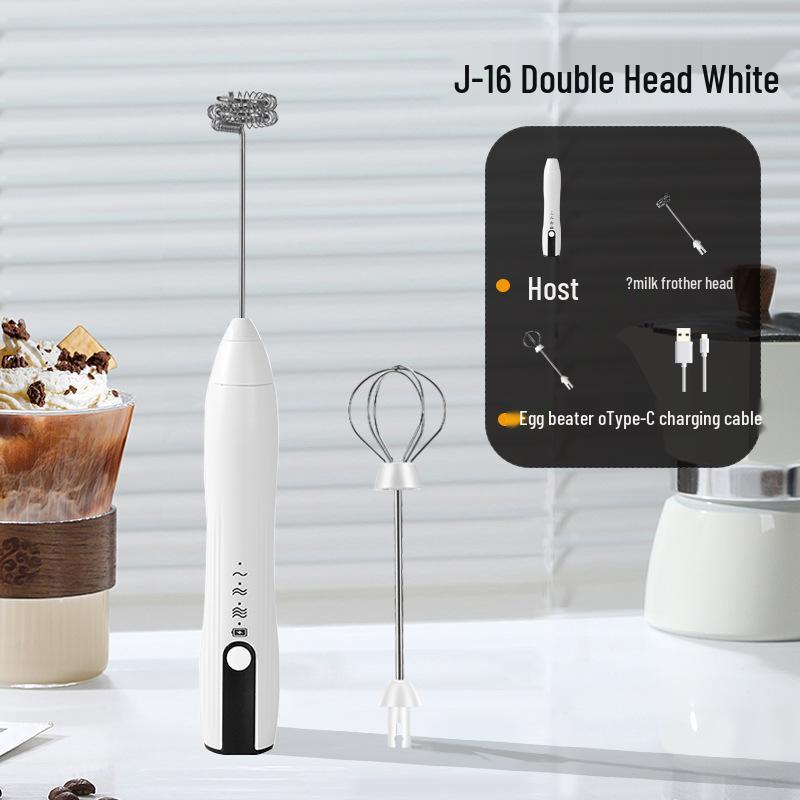 Handheld Electric Milk Frother and Coffee Stirrer