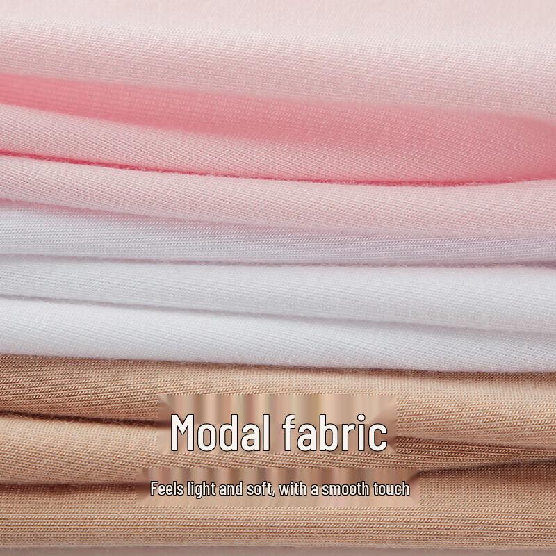 Shuya Women's 40S Tencel Modal Mid-Waist Boxer Briefs 2-Pack