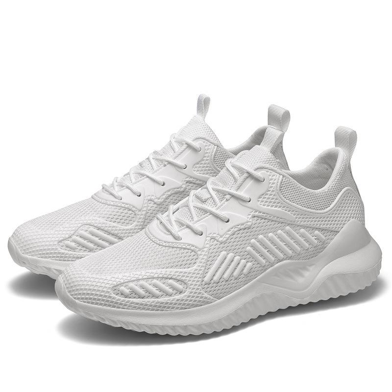 Sneakers men's autumn new breathable fly-woven casual running trendy shoes summer versatile little white shoes mesh dad shoes