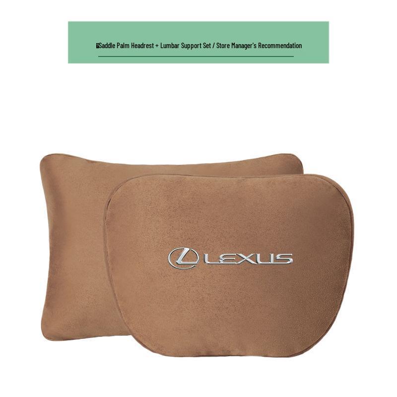Lexus Headrest Cushion & Lumbar Support: LS350, LS460, LS600, LS500